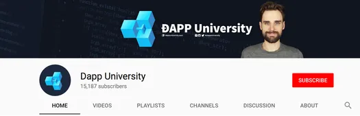 Dapp University YouTube channel