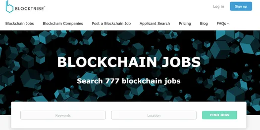 Blocktribe blockchain job board